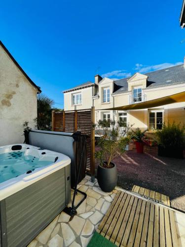 Charming house with SPA at 10 min from the center of Amboise gîte à louer Saint-Ouen-les-Vignes
