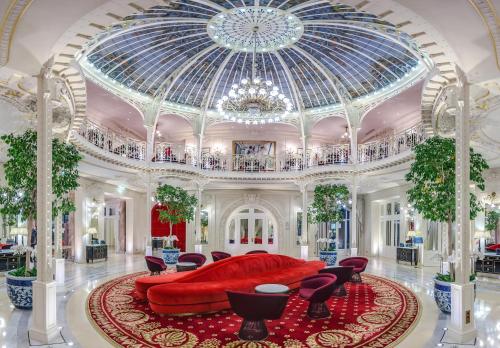 Lobby, Hotel Hermitage Monte-Carlo in Monaco