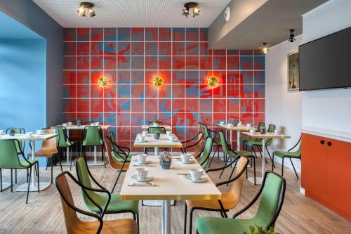 ห้องอาหาร, Best Western Atlantys Hotel Zenith Nantes in แซ็ง แตร์แบล็ง