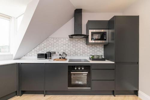 Loft 6 High-spec luxury 2 bed apartment gîte à louer Barn @ The Biscuit factory