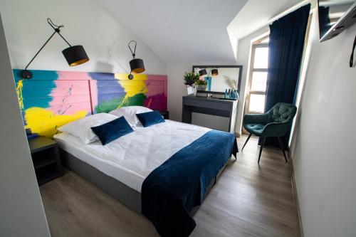 1 double bed