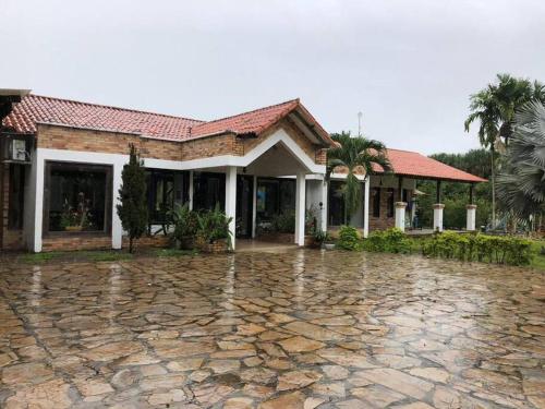 Exterior view, Casa Montenegro in La Palmera