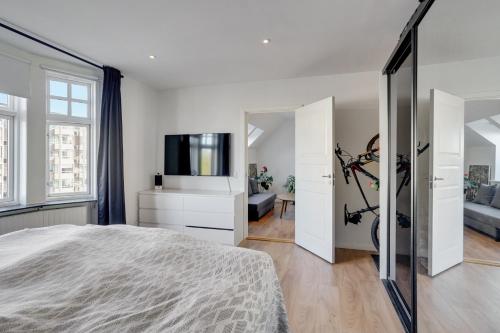 Bath tub penthouse in the city in Ogadekvarteret