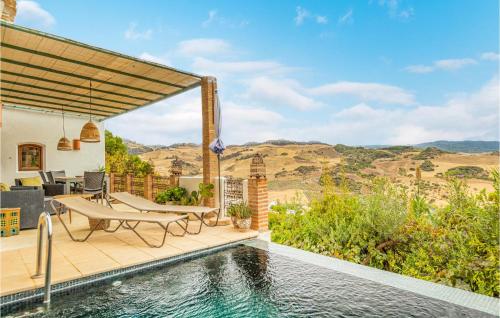  Stunning home in Montecorto with Outdoor swimming pool, WiFi and 2 Bedrooms in Montecorto