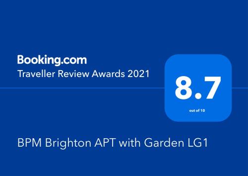 BPM Brighton APT with Garden LG1 in Brighton