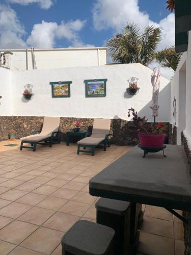 beranda/teres, Apartamento Los Chinijos in Guime