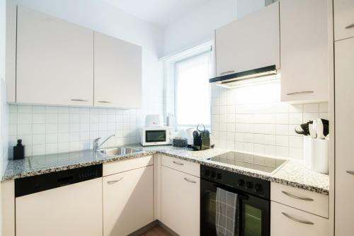 kuhinja, Lido Apartments by Quokka 360 - 5 min from the centre and the Lugano Lido in Castagnola