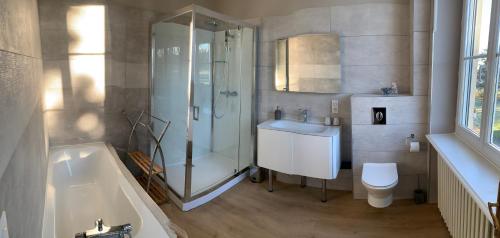 Fürdőszoba, DOMAINE BERENGUER in Ouches