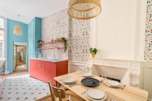 AMOUR - Appartement chaleureux et moderne dans le cœur historique de Rennes, Rennes (Foto 5)