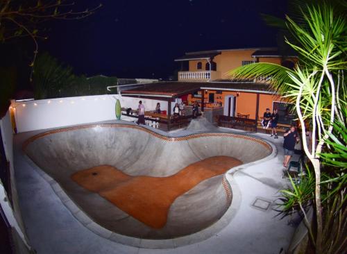 Vue extérieure, Pousada Praia do Tombo in Guaruja