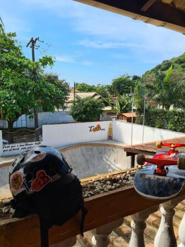 View, Pousada Praia do Tombo in Guaruja