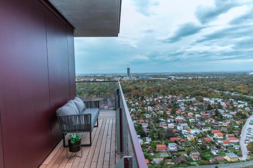  Great apartment with view and heated rooftop Pool in Wien