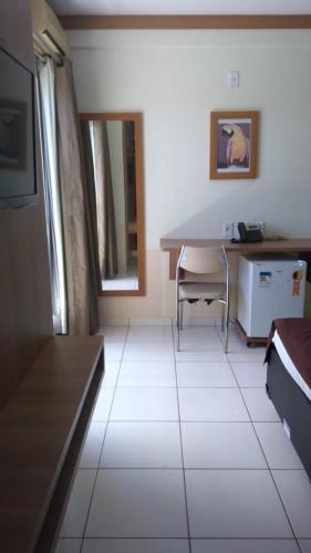 館内設備, HOTEL GOLDEN DOLPHIN RESORT - FLAT no DÉCIMO ANDAR quarto com varanda (HOTEL GOLDEN DOLPHIN RESORT - FLAT no DECIMO ANDAR quarto com varanda) in カルダス ノバス