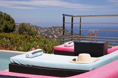 View, Villa Chedi in Saint-Raphael