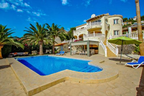  Fabya - sea view villa with private pool in Teulada, Ferienwohnung in Teulada