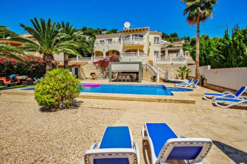  Fabya - sea view villa with private pool in Teulada in Teulada