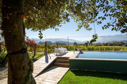 Úszómedence, Quinta De Vila Nova - Agroturismo in Guimaraes Városközpont