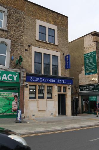 Entrance, Blue Sapphire Hotel near Barkingside Tube Station