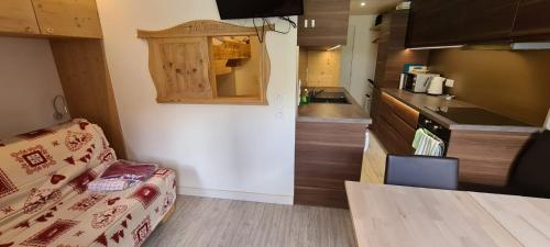 Centre Station: Altineige Cosy Appart pour 4 in Saint-Martin-de-Belleville