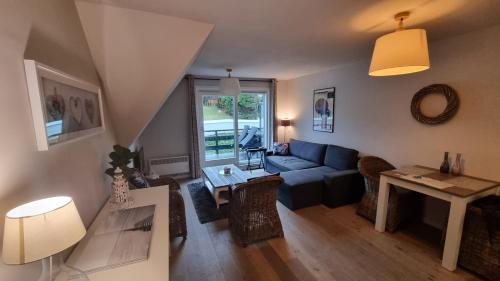 Gezellige studio in residentie Maison Blanche op 50m van het strand