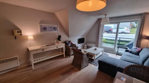 Gezellige studio in residentie Maison Blanche op 50m van het strand