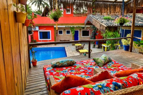 Kilátás, La Gloria House in Praia da Feiticeira