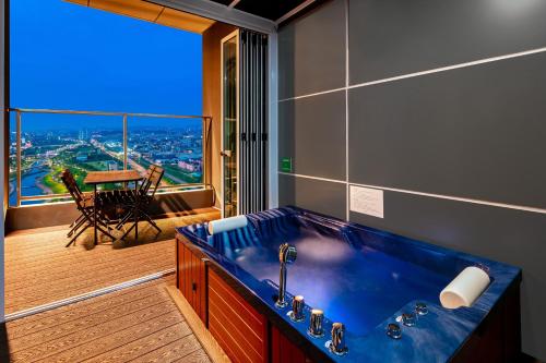 バルコニー/テラス, Paju K-hills the terrace in 坡州市（パジュ）