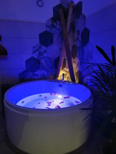 La bulle suspendue in Saint-Ouen-sur-Morin