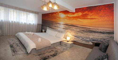 1 queen bed, 1 sofa bed