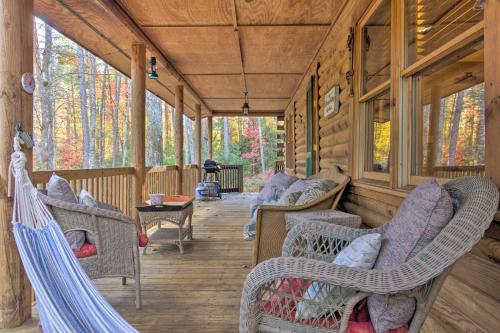 . Cedar Mountain Log Cabin 4 Mi DuPont State Forest