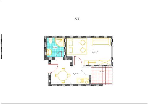 1 queen bed, 1 sofa bed