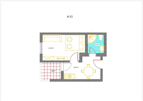 1 queen bed, 1 sofa bed
