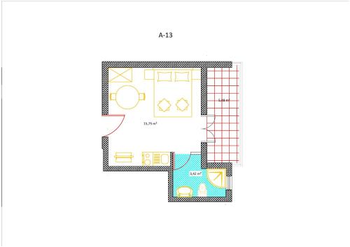 1 queen bed