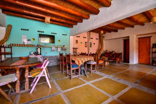 Общ салон/телевизионна зона, Tilcara Rustica Hostel in Тилкара