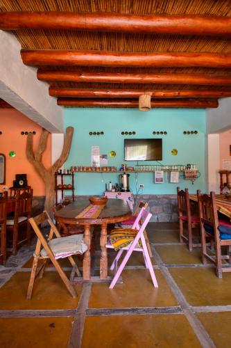 Общ салон/телевизионна зона, Tilcara Rustica Hostel in Тилкара