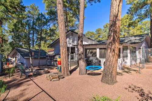 Peaceful Payson Home with Yard and Fire Pit!