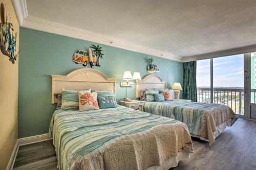 Ocean-View Daytona Beach Resort Retreat with Balcony - main image