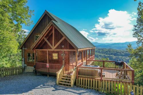 Peaks of Blue with Hot Tub and Theater Room in Sevierville, USA