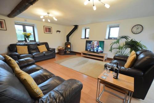 Iekārtas, Lower Curscombe Barn - Beautiful 400-year-old threshing barn. Pet-friendly. in Feniton