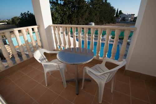 Ban công/sân hiên, Bella Rosa hotel Cyprus in Peyia