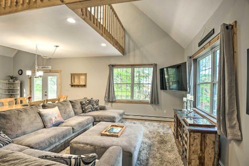 Secluded New Durham Home with Mtn and Lake Views!