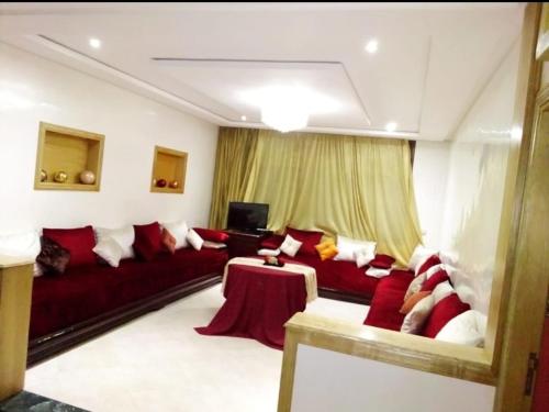 Housse coral famille, Casablanca