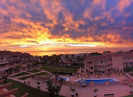 Atardecer de ensueño, Malaga