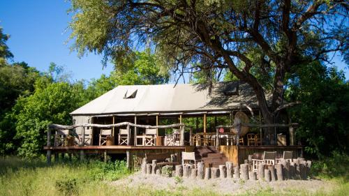 Exterior view, O Bona Moremi Safari Lodge in Khwai