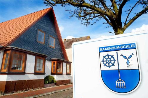Entrance, Trautes Heim Ferienwohnung Sued in Maasholm