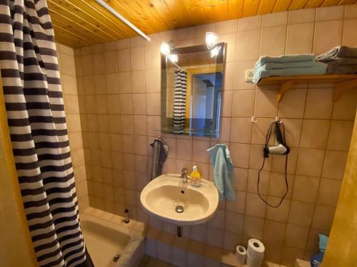 Bathroom, Trautes Heim Ferienwohnung Sued in Maasholm