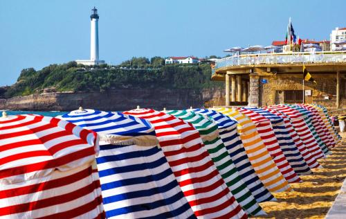 Beach, Hotel Florida Biarritz in Biarritz