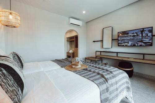Chambre double avec 1 ou 2 lits, vue sur la mer