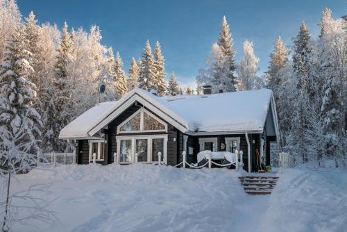 Lähderinne - 2 bedroom log cabin, private beach, wifi & sauna