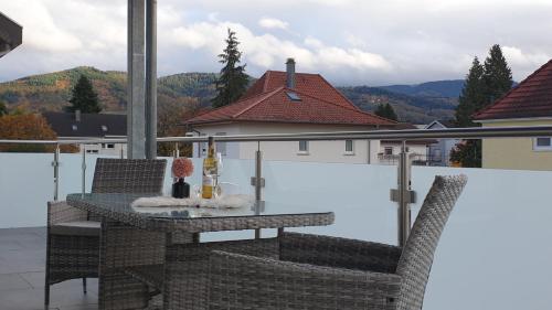 Boardingappartement Windeckblick, ruhige, zentrale Lage mit großem Südbalkon